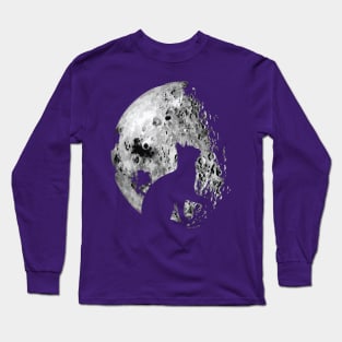 Moon cat Long Sleeve T-Shirt